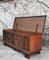 Carved Walnut Chest, 1970s 5