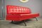 Red Faux Leather Sofa, 1970s 10