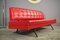 Red Faux Leather Sofa, 1970s, Image 10