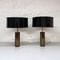 French Brass Table Lamps by Jacques Quinet, 1971, Set of 2 1