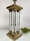 Large Regency Style Brass & Glass Table Lamp, 1970s 5