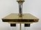 Large Regency Style Brass & Glass Table Lamp, 1970s 8
