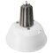 Mid-Century Industrial White Enamel & Cast Aluminium Pendant Lamp 2