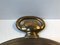 French Brass Pocket Watch Shaped Mirror, 1950s, Image 5