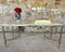 Mid-Century White Marble & Brass Coffee Table, Image 20