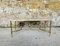 Mid-Century White Marble & Brass Coffee Table, Image 2