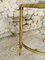 Mid-Century White Marble & Brass Coffee Table, Image 17
