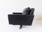 Black Leather Lounge Chairs from Wolfgang Röhl Potsdam, 1960s, Set of 2 20