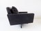 Black Leather Lounge Chairs from Wolfgang Röhl Potsdam, 1960s, Set of 2 18