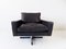 Black Leather Lounge Chairs from Wolfgang Röhl Potsdam, 1960s, Set of 2 17