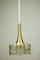 Mid-Century Glass & Aluminium Pendant Lamp from Doria Leuchten, Image 5
