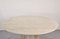 Italian Geometric Travertine Dining Table, 1970s, Image 9