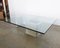 Adjustable Coffee Table with White Carrara Marble Base & Bevelled Glass Top by Massimo and Lella Vignelli for UP & UP, 1980s, Image 6