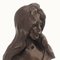 Art Nouveau Patinated Bronze Bust by Emmanuel Villanis C1890 3