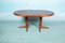 Round Danish Teak Extendable Dining Table from Spøttrup, 1970s, Image 19