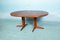 Round Danish Teak Extendable Dining Table from Spøttrup, 1970s, Image 18