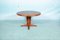 Round Danish Teak Extendable Dining Table from Spøttrup, 1970s 1