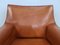Leather CAB Lounge Chair by Mario Bellini for Cassina, 1980s 11