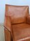 Leather CAB Lounge Chair by Mario Bellini for Cassina, 1980s 15