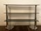 Italian Chrome and Glass Console Table, 1970s 7
