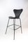 Model 3187/3197 Bar Stools by Arne Jacobsen and Fritz Hansen, Set of 2 3