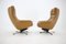 Scandinavian Adjustable Leather Lounge Chairs from Peem, 1970s, Finland, Set of 2 2