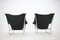 Leather and Chrome Armchairs by Ingmar Relling for Westnofa, 1970s, Set of 2, Image 7