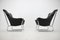 Leather and Chrome Armchairs by Ingmar Relling for Westnofa, 1970s, Set of 2, Image 6