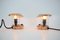 Brass and Glass Bauhaus Table Lamps, 1940s, Set of 2 2