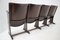 Row of Cinema Chairs / Bench by Thonet, 1940s 8