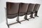 Row of Cinema Chairs / Bench by Thonet, 1940s, Image 8