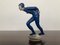 Ceramic Sculpture Athlete Ice Skater by J.Hejdova Holeckova, 1950s 3