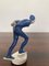 Ceramic Sculpture Athlete Ice Skater by J.Hejdova Holeckova, 1950s 2