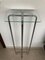 Bauhaus Tubular Steel Chrome and Glass Stand, 1930s, Image 3