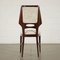 Mahogany and Velvet Chairs, Italy, 1950s, Set of 6 10