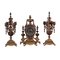 Table Clock with Candlesticks 1