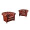 Chesterfield Armchairs, Set of 2 1