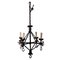 Wrought Iron Chandelier, Image 1
