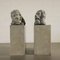 Paar Löwen Skulpturen aus Marmor 8