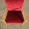 Beech and Velvet Chairs, Italy, 1950s, Set of 2, Image 9