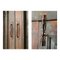 Puerta de madera tallada con barandilla y puertas giratorias, Imagen 8