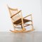 Rocking Chair J16 par Hans Wegner pour Fredericia 17