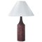Large Table Lamp in Oxblood Glaze by Axel Salto for Royal Copenhagen, 1958, Image 1