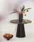 Black Inside Out Coffee Table Set by Karen Chekerdjian, Set of 4 10