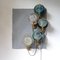 Circle Blue and Grey Wall Sconce by Sander Bottinga 5