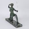 Art Deco Skulptur aus Bronze von Gual 4