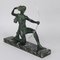 Art Deco Bronze Sculpture by Gual 5