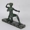 Art Deco Skulptur aus Bronze von Gual 5