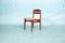 Danish Teak Upholstered Dining Chairs, 1960s, Set of 6, Image 1