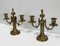 Candelabros Louis XVI de bronce, siglo XIX. Juego de 2, Imagen 3